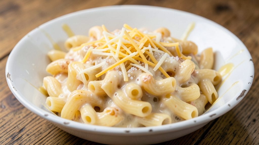 Annie's White Cheddar Mac and Cheese Copycat Recipe: Three-Ingredient Velvety Swirls With Crispy Top