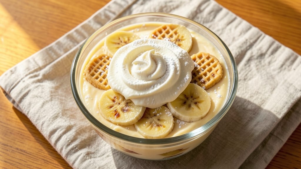 Banana Pudding Recipe With Philadelphia Cream Cheese: Crunchy Top and Ultra-Smooth Swirls