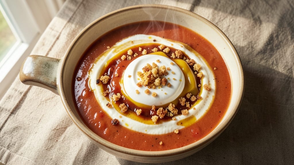 Campbell's Beer Cheese Soup Recipe: Crispy Breadcrumbs Top Ultra-Creamy Swirls