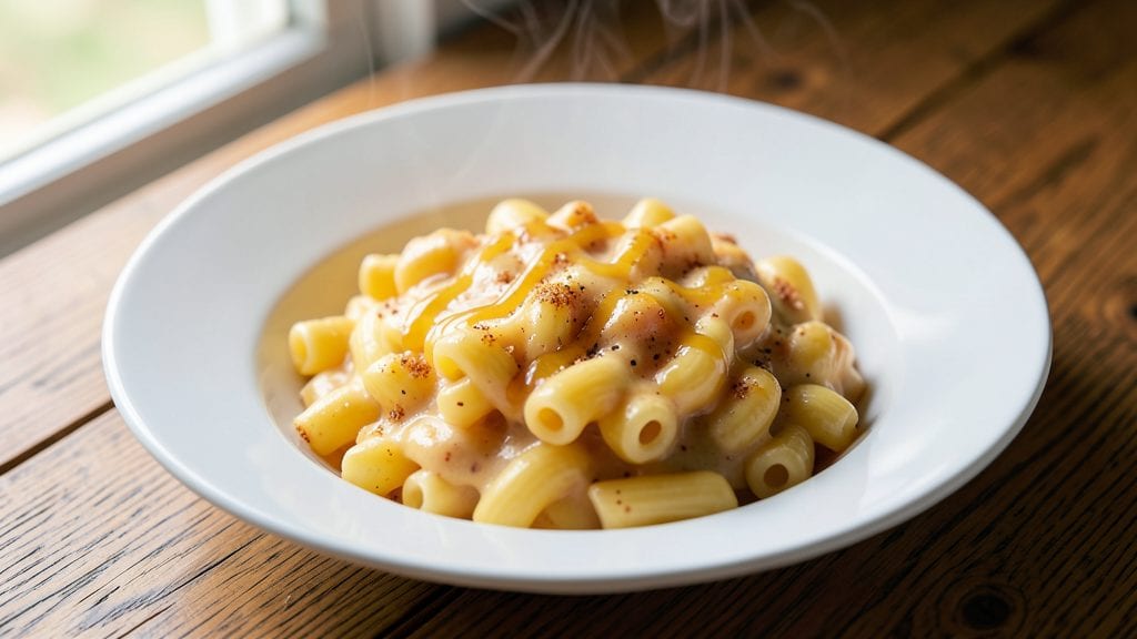 Campbell's Cheddar Cheese Macaroni and Cheese Recipe: Bowl-Warming Crisp-Top Magic