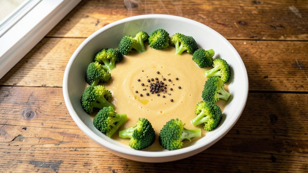 Campbell's Cheddar Cheese Soup and Broccoli Recipe: Velvety Soup with Crisp-Topped Broccoli