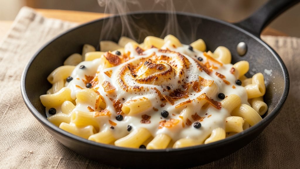 Campbell's White Cheddar Mac and Cheese Recipe: Buttery Crust Meets Ultra Creamy Swirls