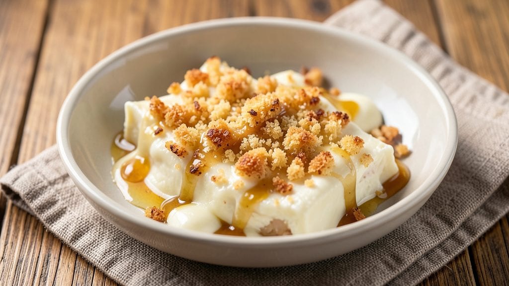 Cheese Bar Recipe: Crispy Breadcrumb Crown Over Warm, Stretchy Cheese Rivers