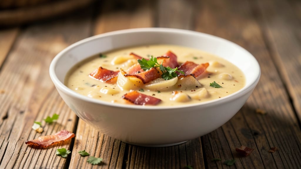 Cheese Chowder Recipe: Velvety Creamy Swirls With Smoky Bacon Bits