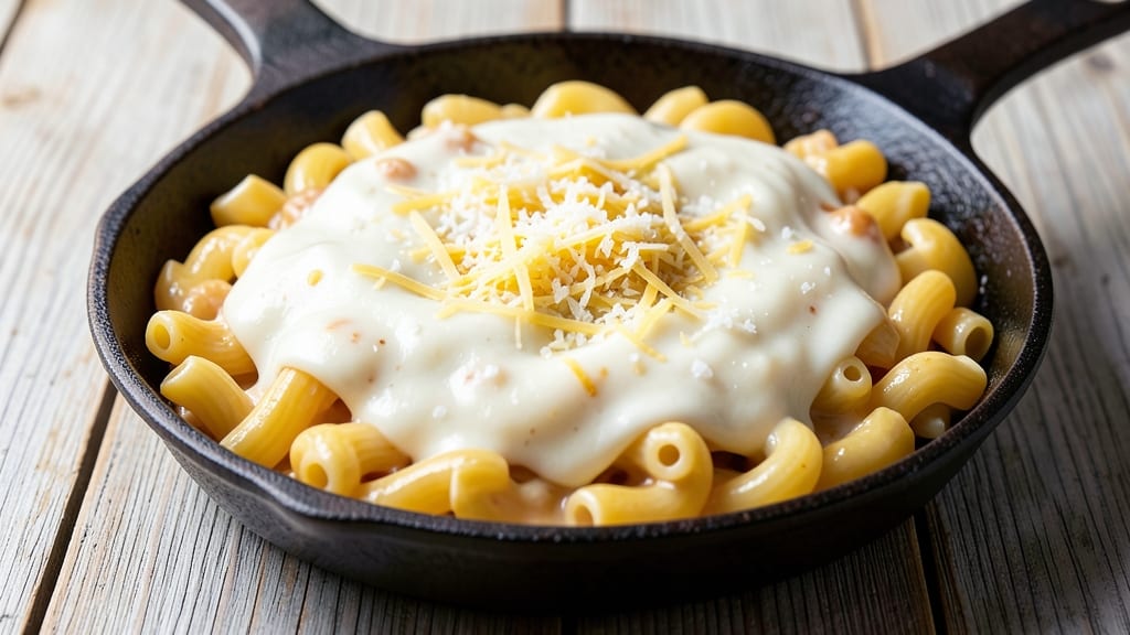 Classic Kraft Mac and Cheese Recipe: Nostalgic Crisp-Top Cheese Swirls in One Pan