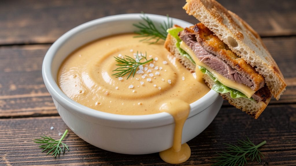 Copycat Arby's Cheese Sauce Recipe: Ultra-Smooth, Velvety Swirls in One Bowl