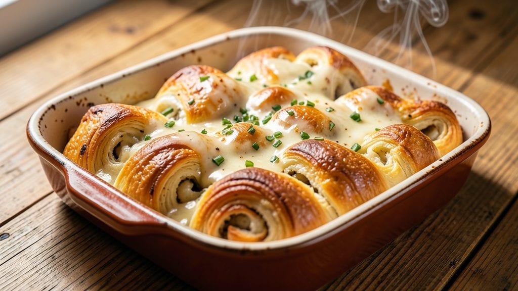 Copycat Kraft Garlic Cheese Rolls Recipe: Crispy Breadcrumbs Over Gooey Garlic-Infused Cheese Swirls