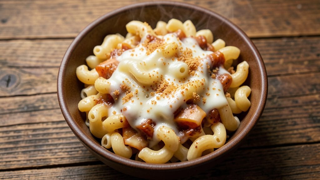 Copycat Panera Bread Mac and Cheese Recipe: Golden Crust, No-Bake Cheese Swirls