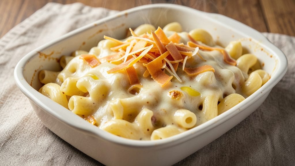 Copycat Stouffer's Macaroni and Cheese Recipe: One-Pan Creamy Swirls With Crispy Top