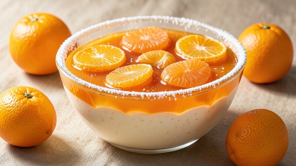 Cottage Cheese Orange Jello Mandarin Oranges Recipe: Citrusy Swirl Dessert in 10 Minutes