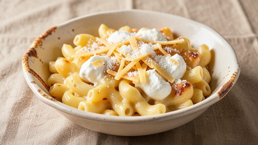 Domino's Five Cheese Mac and Cheese Recipe: Crispy Breadcrumb Crown Over Gooey Cheese Swirls