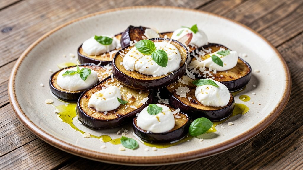 Eggplant With Ricotta Cheese Recipe: Crispy Edges and Gooey Cheese Fusion