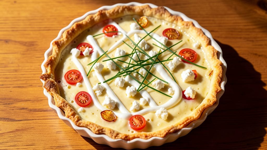 Feta Cheese Quiche Recipe: Crispy Crust with Tangy, Melty Filling