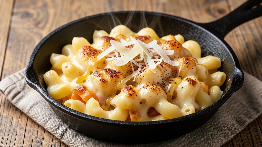 Kraft Baked Mac and Cheese Recipe: No-Burn Crispy Crown Over Silky Swirls
