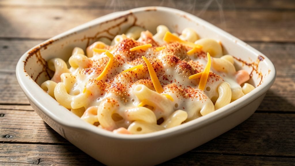 Old Fashioned Baked Macaroni and Cheese Recipe: Crispy Top, Melty Swirls, One-Pan Magic