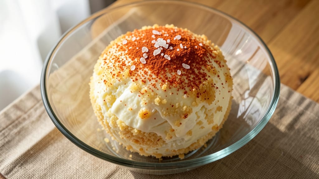 Old Fashioned Kraft Cheese Ball Recipe: Buttery Breadcrumb Crown Over Ultra Creamy Swirls