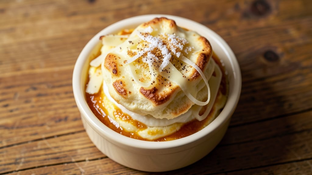 Panera Bread Four Cheese Soufflé Recipe: Golden Crust Hides Gooey Cheese Rivers