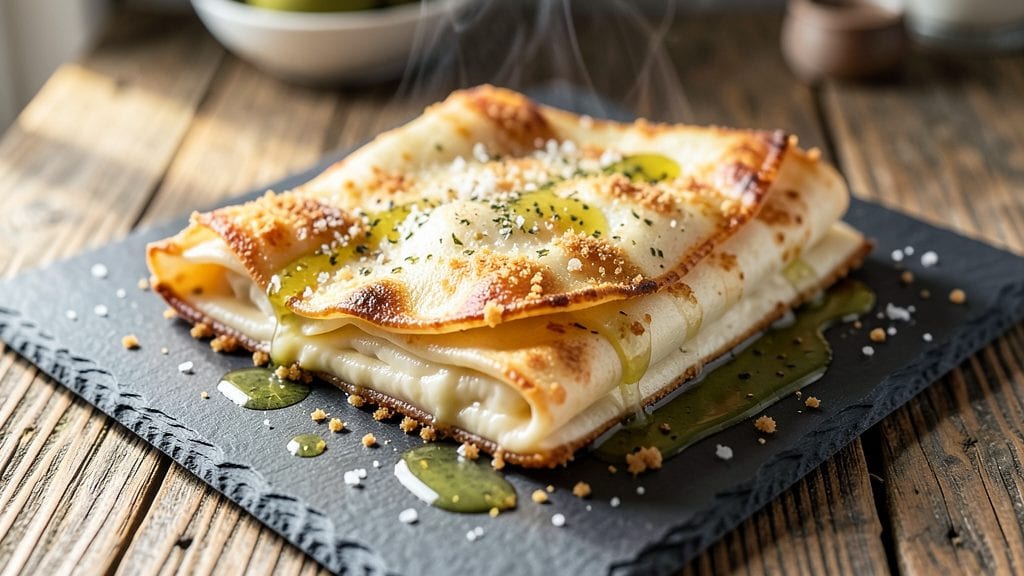 Provel Cheese Recipe: Crispy Breadcrumb Crown Over Gooey, Stretched Swirls