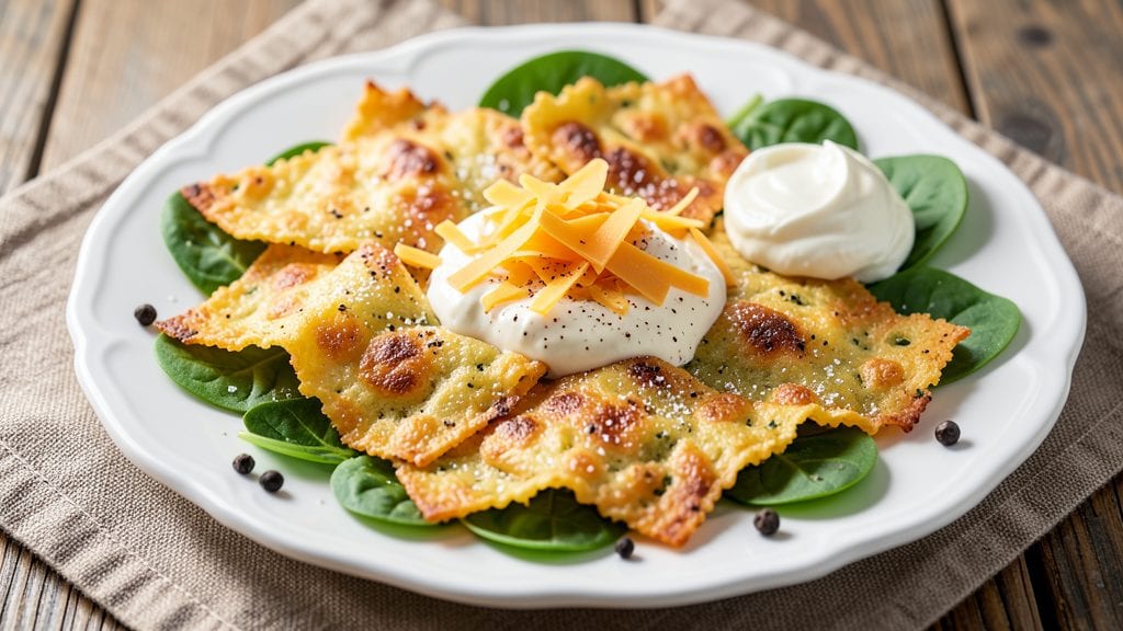 Spinach Cheese Crisps Recipe: Crunchy Bites With Hidden Greens Magic