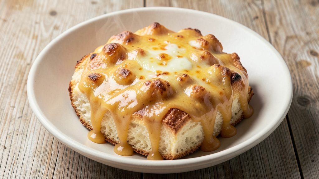 Texas De Brazil Cheese Bread Copycat Recipe: Buttery Crust Meets Gooey Cheddar Swirls
