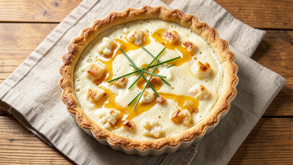 Three Cheese Quiche Recipe: Flaky Crust and Three Melty Layers