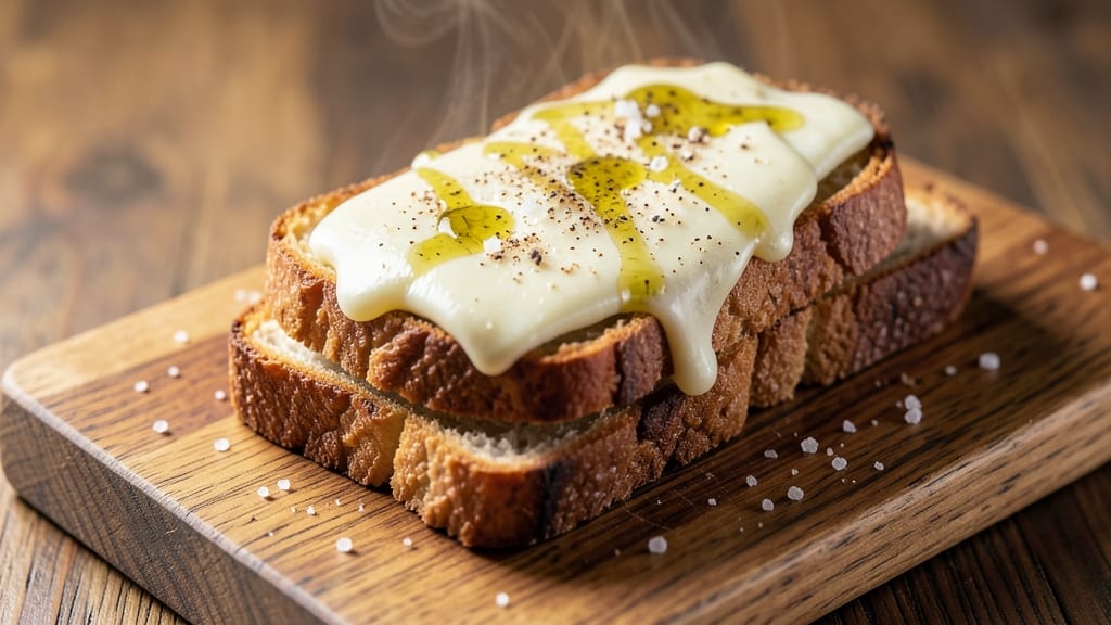 Toasted Cheese and Bread Recipe: Crispy-Golden Crunch With Melty Cheese Pulls