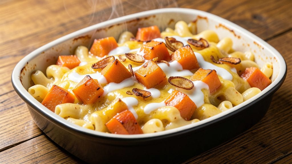 Trader Joe's Butternut Squash Mac and Cheese Recipe: Roasted Squash Swirls and Crispy Breadcrumbs